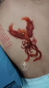 Mini color tattoo by NT Duy at Torch INK