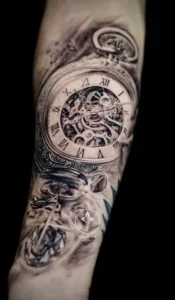 Realistic tattoo on arm done by artist Ha Trung Torch INK Tattoo Studio district 1