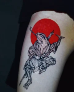 Medium size tattoo by Nguyen Dat at TorchINK Studio